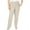 Beige, variant on Nine West Womens Solid Ankle Skinny Pants