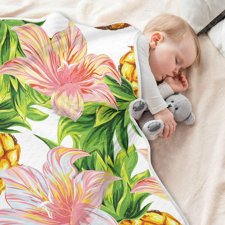 Tropical baby blanket hotsell