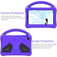 thumbnail image 2 of Allytechgroup Kids Case for Onn 7 Inch Tablet 2024 (Model:100135924), Onn 7 2024 Case with Shoulder Strap, Shockproof Protective Cover with Handle Stand for Onn 7 Inch Tablet Case 2024, Purple, 2 of 6