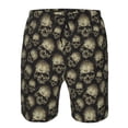 thumbnail image 3 of Logiee funny Retro Skull Print Mens Swim Trunks Quick Dry Board Shorts,Breathable Hawaii Beach Shorts Swimwear Bathing Suits-XX-Large, 3 of 6