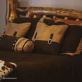 thumbnail image 4 of HiEnd Accents Embroidered Barbwire Comforter Set, Queen, Chocolate, 4 of 4