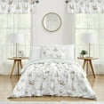 thumbnail image 2 of Sweet Jojo Designs Deer Floral Twin Bed Comforter Bedding Set, 2 of 6