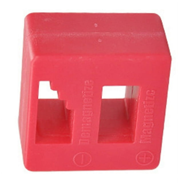 En Magnetizador Desmagnetizador, Magnetizador Bloque Desmagnizador 2 Magnetizador Bloque Desmagnetizador Punta de Destornillador Magnetizador Imán Desmagnetizador Máxima Confiabilidad