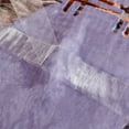thumbnail image 4 of JML Floral & Animal 2-Ply Heavy Raschel Blanket 85" X 95" Greyish Purple Flower Floral, 4 of 5