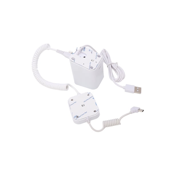 Soporte De Exhibición Antirrobo, Soporte De Pantalla De Teléfono Antirrobo Alarma Blanca De 95-120dB Para Teléfonos Tabletas