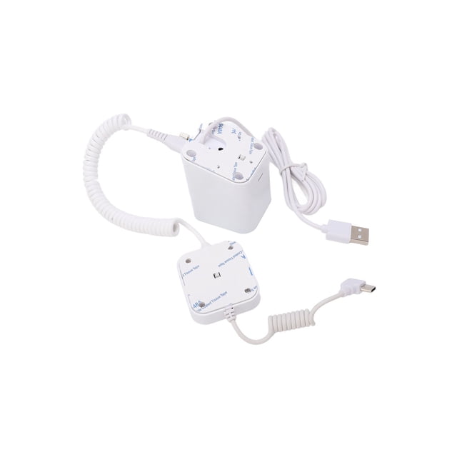 Soporte De Exhibición Antirrobo, Soporte De Pantalla De Teléfono Antirrobo Alarma Blanca De 95-120dB Para Teléfonos Tabletas