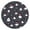 Dark Christmas Snowman, variant on Dark Christmas Snowman Pattern Round Fitted Tablecloth with Elastic Edge,Dining Table Cover Waterproof,Outdoor Round Tablecloth for Camping,Dining,Indoor and Outdoor