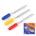 thumbnail image 3 of 15 Cuchillas Cortadoras De Carburo De Tungsteno, Herramienta De Corte De Vinilo De Alta Dureza Con Tapas Para Trazador, 30 45 60 Grados 1,9 Mm De Diámetro Del Eje, 3 of 7