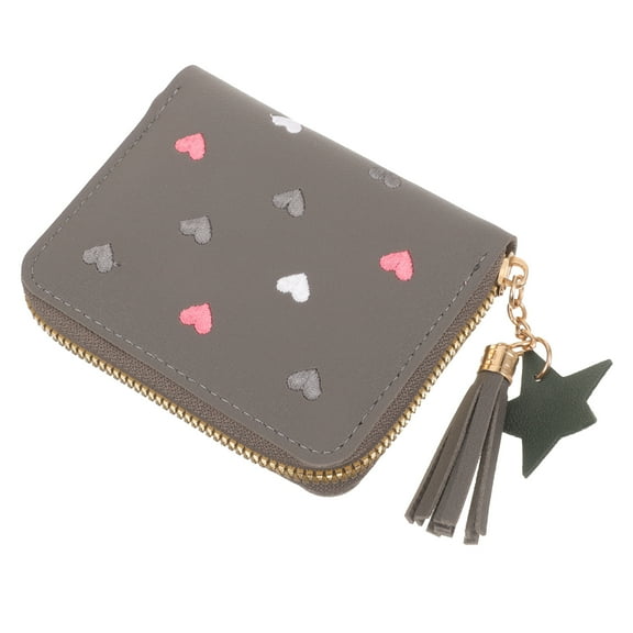 unbranded Beige Purse for Women Coin Purse Miss 11.5x9cm Grey