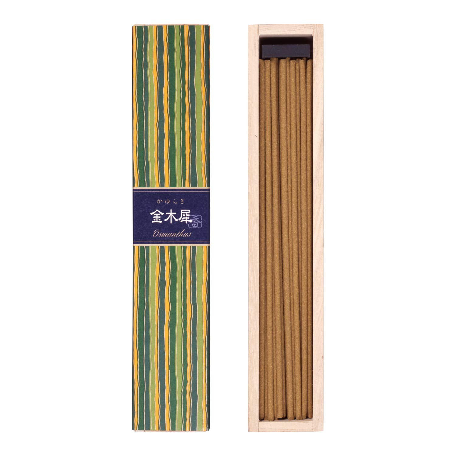 Nippon Kodo F/S Japanese Traditional Incense Stick KINMOKUSEI Osmanthus NIB wood 