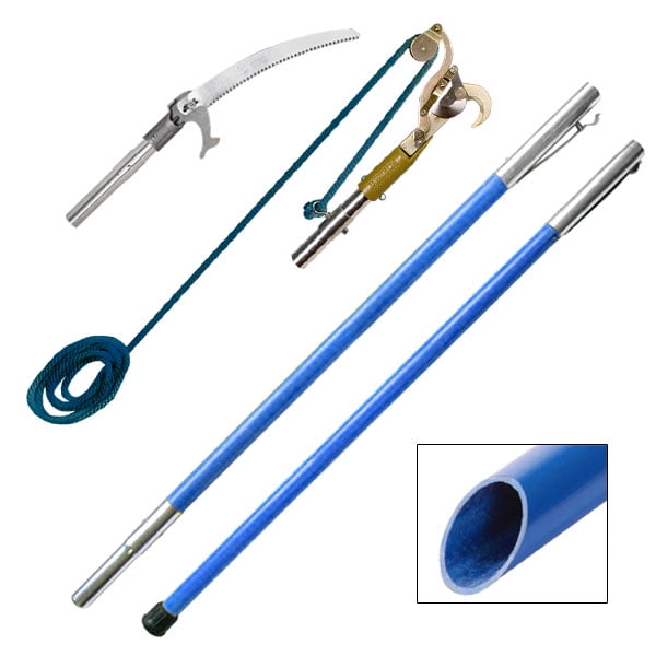 Jameson 12' Fiberglass Pole Pruner/Saw Package (BLite Series) with Quick Change Adapter
