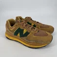 thumbnail image 2 of New balance shoes mens 11.5 gold green 5740 athletic athleisure walking casual, 2 of 6