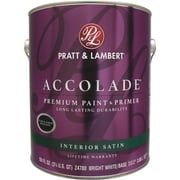 Pratt & Lambert Accolade Premium 100% Acrylic Paint & Primer Satin Interior Wall Paint