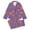 Purple, variant on Gunia Halloween Pajamas For Kids Girls 2 Piece Notch Collar Button Up Long Sleeve Tops With Pants Casual Home Outfit Pjs Jammies White 9-10 Years