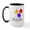 White/Black Inside, variant on CafePress - Bowlingchick Deck The Halls Large Mug - 15 oz Ceramic Large White Novelty Mug