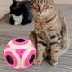 thumbnail image 2 of Pelota para gatos y gatitos, juguete para masticar con cuerda de sisal y plumas., 2 of 6