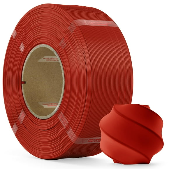Filamento para impresora 3D MarsWork PLA, 1,75 mm, 1 kg, recambio rojo