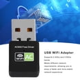 thumbnail image 4 of USB WiFi Adapter, Black 600Mbps  Network Adapter  for Desktop, 4 of 7