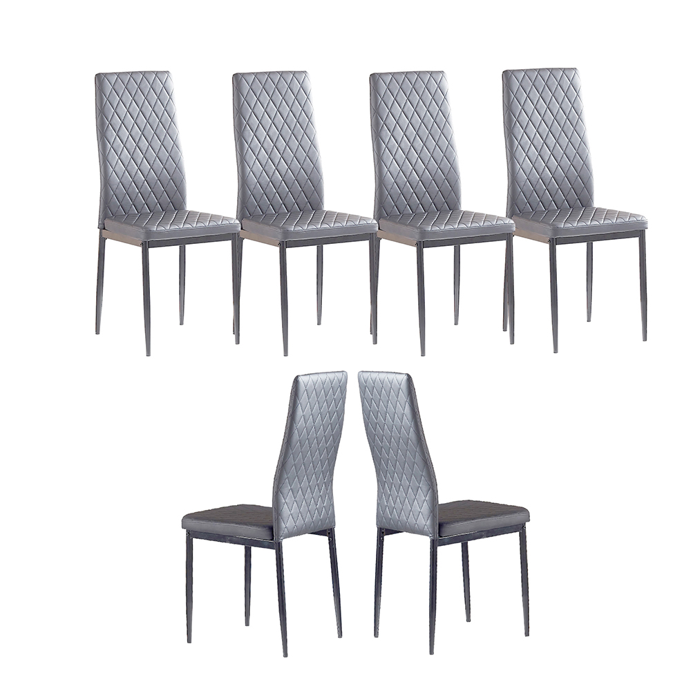 LISM Dining Chairs Set of 6 Dining Room Chairs Modern Minimalist Dining