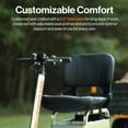 thumbnail image 2 of SuperHandy 48V Motorized Trailer Trolley - Electric, 1 Seater, 2600 lb Towing, 350 lbs Load Cap for Warehouse, 2 of 10