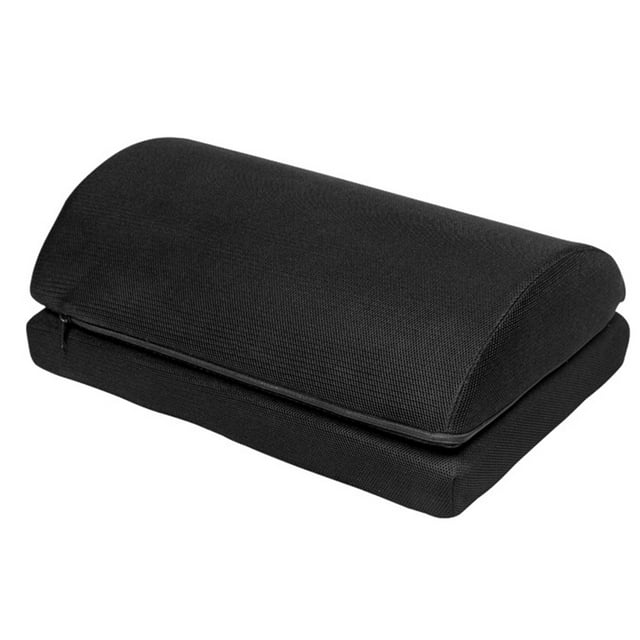 CSChome Foot Pillow Foot Rest Pillow 2 Adjustable Heights Comfortable Foot Stool Hip Pain Relief Washable Cover Under Desk at Work Footrest