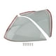 thumbnail image 2 of 1 par de protectores laterales para piernas de motocicleta contra el viento Gris, 2 of 9