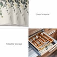 thumbnail image 6 of Placemats Set of 4, Green Eucalyptus Woven Placemat, Linen Place Mats for Kitchen/Dining Tables, Farmhouse Weeping Leaves on Linen Washable Table Mats for Party, 6 of 8