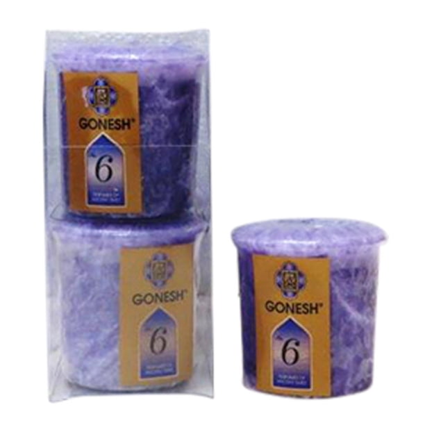 Gonesh Votive Candle No.6 Perfumes Of Ancient Times (Pack of 3) (1