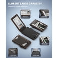 thumbnail image 2 of Cartera tipo pop-up con soporte para tarjetas y bloqueo RFID, delgada, 2 of 9