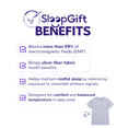 thumbnail image 6 of EMF Shielding T-Shirt – Silver-Infused Fabric, Comfortable Everyday Wear by SleepGift  (Unisex), 6 of 10