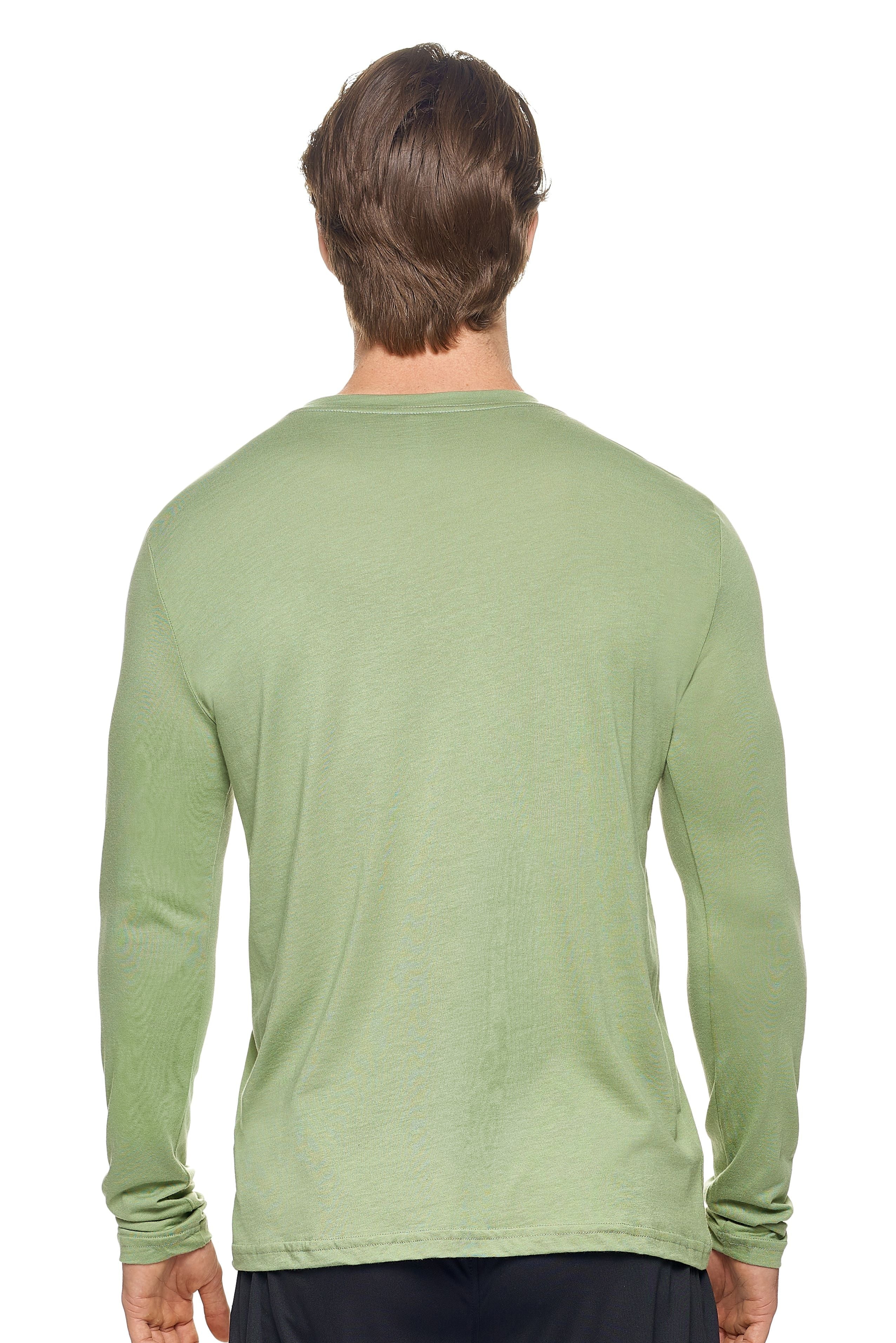 Expert Brand Eco-Friendly MoCA™ V-Neck Long Sleeve Shirt for Men