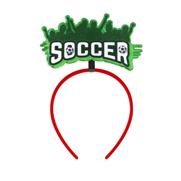Diadema de fútbol 2026, funcional, deportiva, versátil, unisex, accesorio para aficionados al fútbol.