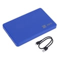 thumbnail image 2 of Caja De Disco Duro SATA a USB3.0 HDD Box de alta velocidad de 2,5 pulgadas para almacenamiento externo SSD (azul oscuro) Likrtyny Para estrenar, 2 of 7