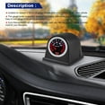thumbnail image 2 of 52mm 3-Hole Gauge Pod Mount - Carbon Fiber Style Dash Holder For Car Meters 2 of 11