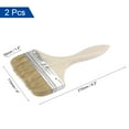 thumbnail image 2 of Pincel de Cerda Natural de 4 Pulgadas con Mango de Madera 2 Pack, 2 of 5