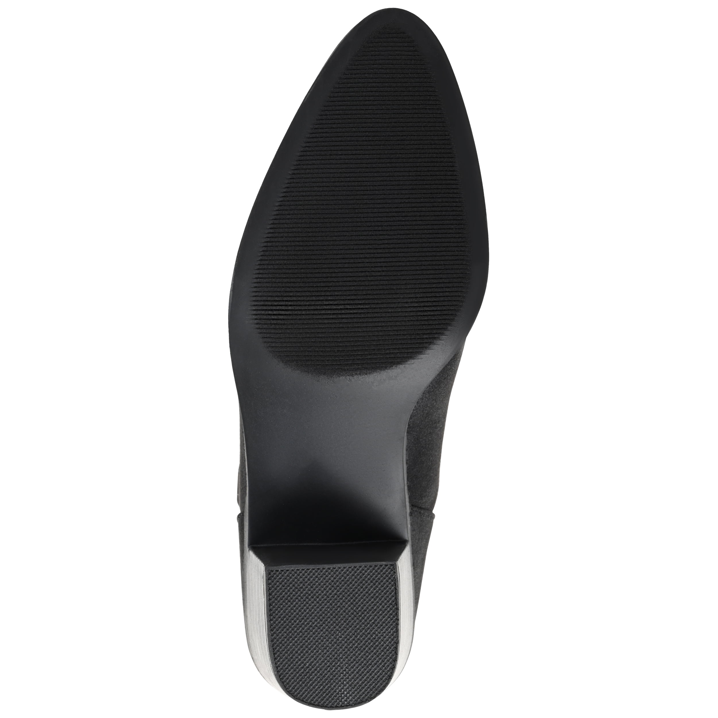 Journee Womens Lola Pull On Stacked Heel Booties, Widths Available