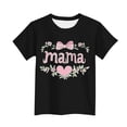 thumbnail image 5 of SROBPTY Teen Girls Summer Short Sleeve Tops Print Breathable Crew Neck Tee Shirts for Daily Wear 3-15 Years, 5 of 5