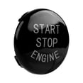 thumbnail image 2 of BMW E Disk Bottom One Key Botón de arranque Cubierta del interruptor de encendido del motor (Negro), 2 of 10