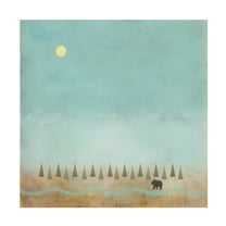 Trademark Fine Art 'Mountains in the Mist' Canvas Art by Tammy Kushnir