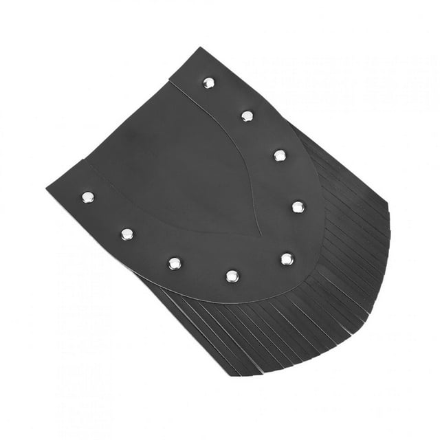 LAFGUR Rabat de Boue pour Moto, Rabat avant Universel en Cuir avec Pompon Accessoires de Modification de Moto pour Protéger Vos Pneus
