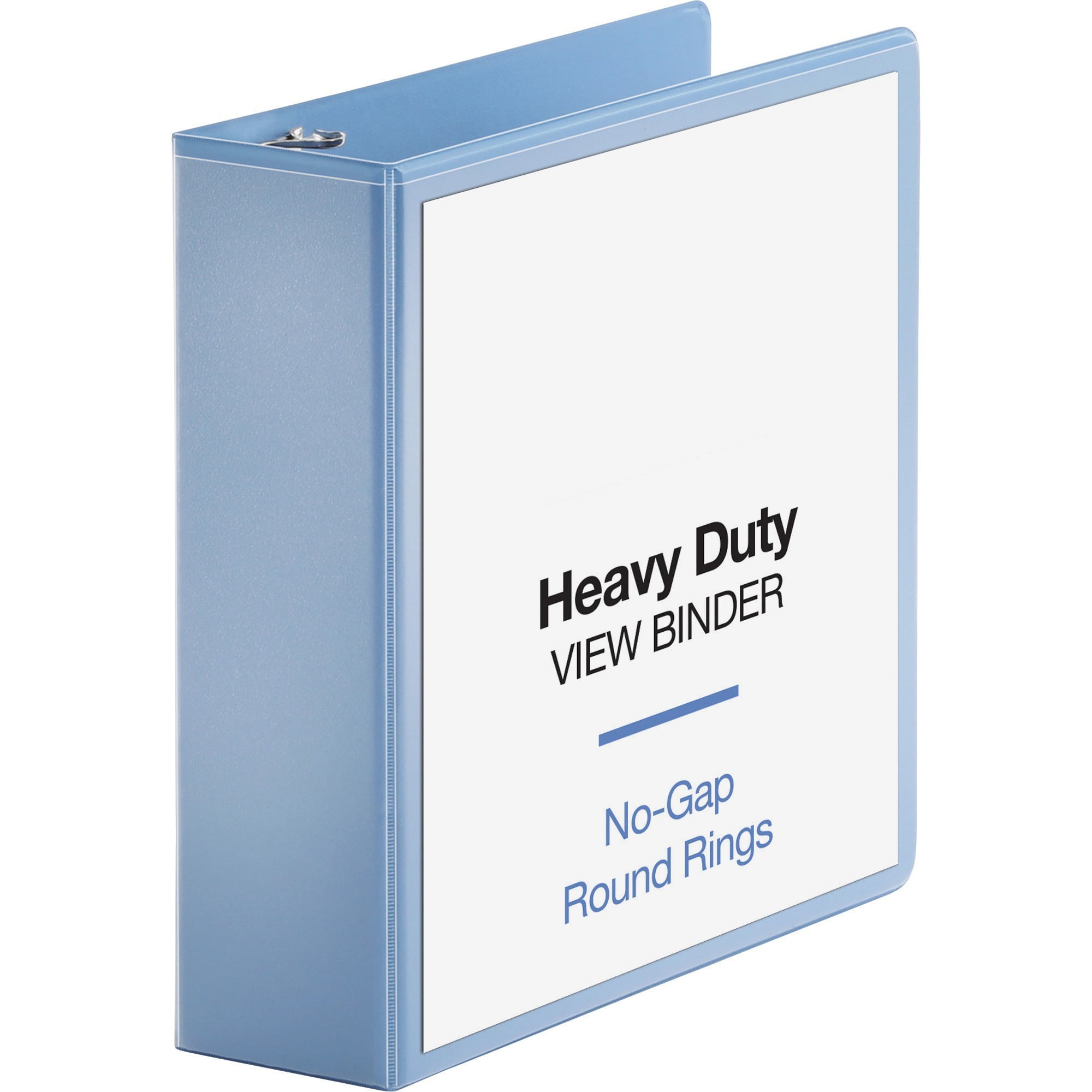Business Source, BSN19752, Round-ring View Binder, 1 Each, Light Blue