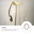 thumbnail image 4 of OULII Tuyau de Douche Flexible en Acier Inoxydable pour Utilisation Sécurisée et Douche Argent, 4 of 7