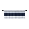 thumbnail image 2 of Kitchen Half Curtain Pair, 2D Printed Polyester Washable Waterproof Light Filtering Short Window Curtain 137 x 45 cm, Rod Pocket Sleeve, 2 of 5