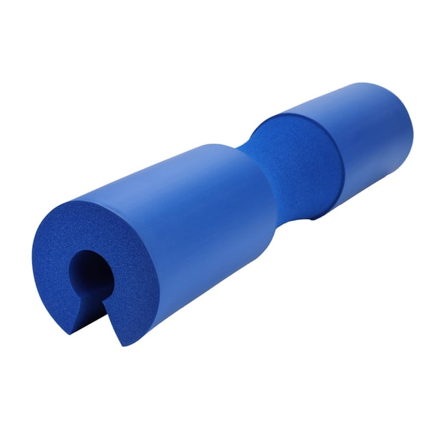 Almohadilla Para El Cuello De La Barra De Sentadillas ANGGREK Almohadilla Ligera Para Pesas Tamaño Aprox 45,5 x 9,5 cm Color azul rojo