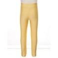 thumbnail image 4 of Sholeno Ballet Tights for Girls Toddler Dance Leggings Gymnastics Skinny Bottoms Footless Stockings Yellow 8, 4 of 7