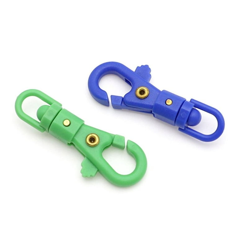 10x Rectangle Carabiner Clips Sturdy Multipurpose Metal Spring Buckle Hook  DIY Keychain Clips for Outdoor Dog Tags Bags Indoor - AliExpress