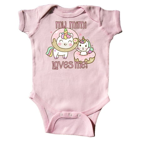 

Inktastic My Mimi Loves Me Gift Baby Boy or Baby Girl Bodysuit