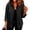Black, variant on Stralyhd Jean Jacket Women Long Sleeve 2026 Autumn Casual Denim Jacket Loose Lapel Jean Coats Light Wash Button Down Denim Shirt with Chest Pockets Light Blue XL