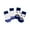 White 2, variant on RotHome Dog Socks to Prevent Licking Paws with Grippers Anti Slip Non-Slip Traction Control Paw Protector for Senior Dogs Indoor Hardwood Floors, L Yellow