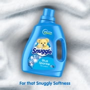 Snuggle Fabric Softener Liquid, Blue Sparkle, 96 Ounce, 120 Loads